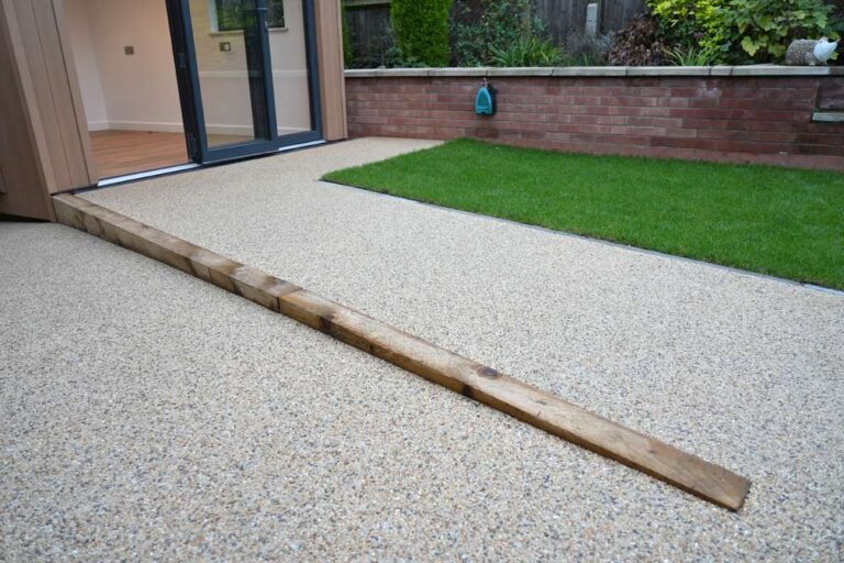 Resin ramps. Garden Room with Accessible Landscaping, Coventry
