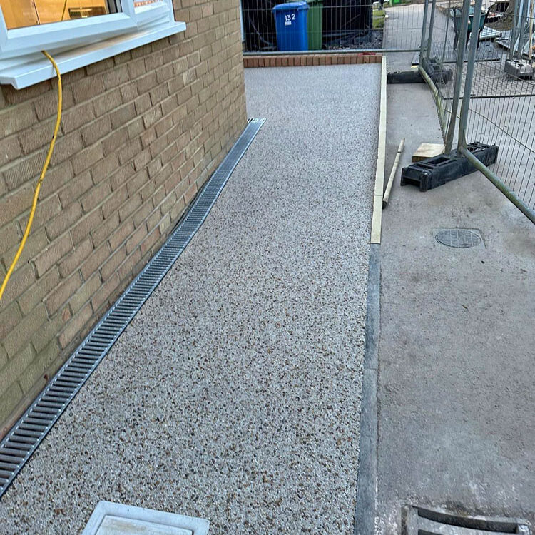 Accessible Resin Ramp, Bracknell. BBC DIY SOS and New Driveway Company. Accessible Living Company