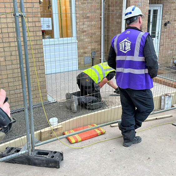 Accessible Resin Ramp, Bracknell. BBC DIY SOS and New Driveway Company. Accessible Living Company